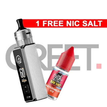 Voopoo Drag S3 60W Pod Mod Kit - Colour#Blue>Brown>Green>Metal Grey>Pink>Spray Black>White