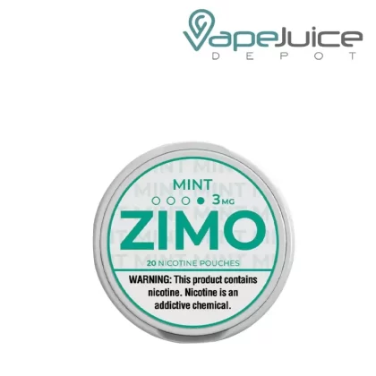 Mint Zimo Pouches - 5 Can Pack, Single Can; Vape Product, Vape Product