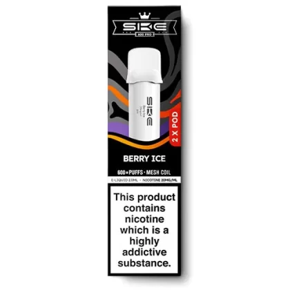 Berry Ice SKE 600 Pro Pods - 20 mg/ml, 10 mg/ml