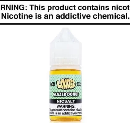 GLAZED DONUT BY LOADED NIC SALT 30ML - Vapejuice