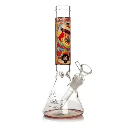 Cheech & Chong Glass 420 Mind Beaker Bong – 10in - Ejuicewarehouse
