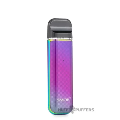 Smok Novo 3 Pod System Kit - Color#7-Color Carbon Fiber>Black Carbon Fiber>Blue Carbon Fiber>Gold Carbon Fiber>Peacock Blue Carbon Fiber>Purple Red Carbon Fiber>Red Carbon Fiber>IML 7-Color