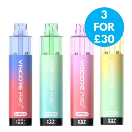 Uwell Viscore Pro Plus 40k Prefilled Pod Kit - Vape Co