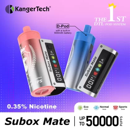 KangerTech SUBOX Mate D-Pod 50K Disposable KIT - 50,000 Puff - Fcuking Fab