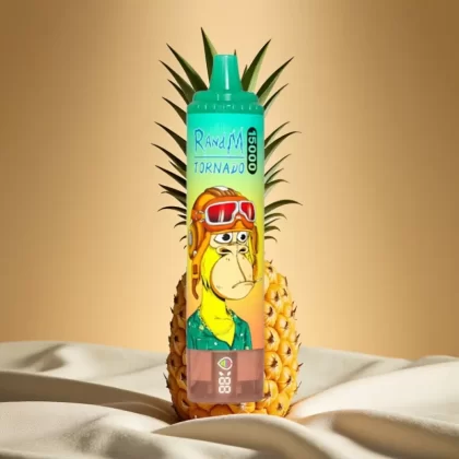 RandM Fumot Tornado 15000 Puffs Mesh 25ml Disposable Vape Pineapple Ice