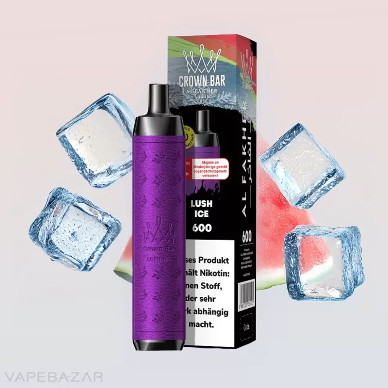 Al Fakher Crown Bar 600 – Lush Ice - Al Fakher / 20mg/ml / ca. 600