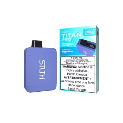 Stlth Titan Pro Disposable Vape – 15K Puffs – Blue Razz Ice