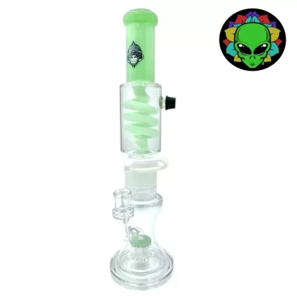 AFM Glass TX620 Glycerin Coil Bong – 16in