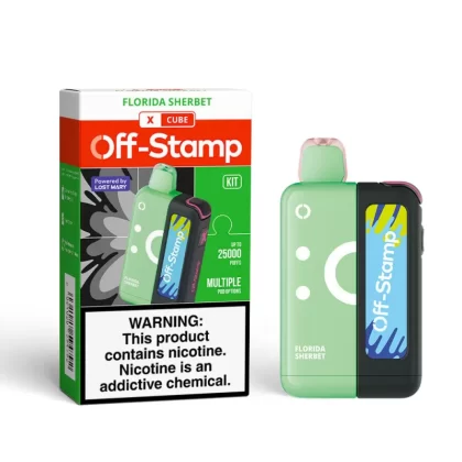 Off-Stamp X-Cube Kit 25K - Blue Razz Ice (Classic Edition) - Skullvaping