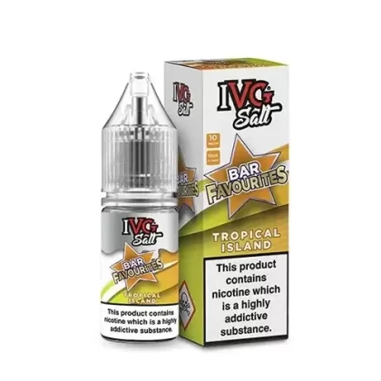 TROPICAL ISLAND NICOTINE SALT E-LIQUID BY IVG SALT BAR FAVOURITES