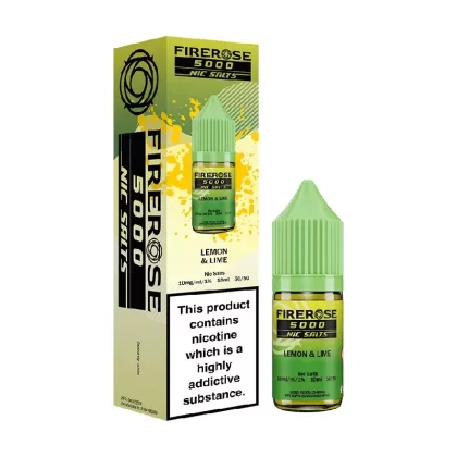 Lemon & Lime Firerose Nic Salt E-Liquid by Elux