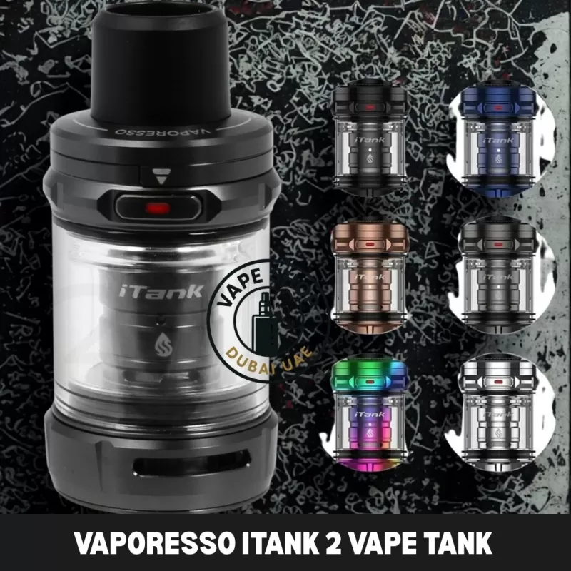 VAPORESSO iTank 2 Vape Tank For DTL Vaping buy in UAE - Black, Blue (674A6D)