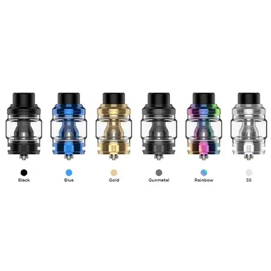 Geekvape Obelisk Sub-ohm Tank - Color#Black>Blue>Gold>Gunmetal>Rainbow>SS