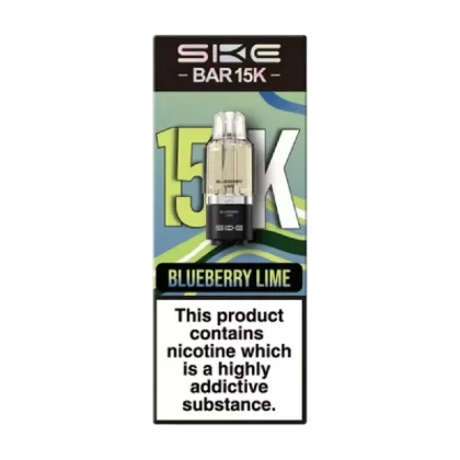 SKE Bar 15K Refill Pod Blueberry Lime - Nicotine Strength#20mg