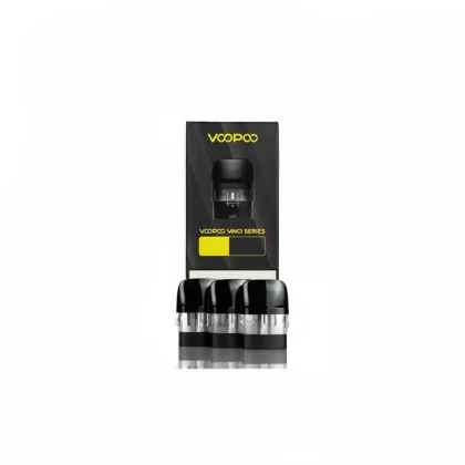 Voopoo Vinci Series V2 Replacement Cartridges 2ml - 0.8ohm - Pack Of 3; 1.2ohm - Pack Of 3, 0.8ohm - Pack Of 3