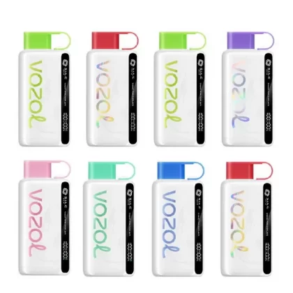 Vozol Star 12000 Rechargeable Disposable Kit (LED Display) - Cherry Lime