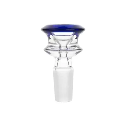 Wide Round Grip Glass Bowl – 18mm Male