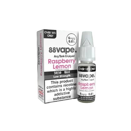 88Vape Raspberry Lemon 10Ml E-Liquid