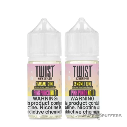 Twist Salt – Pink No.1 (Pink Punch Lemonade) 60mL - Nicotine Strength#35mg>50mg
