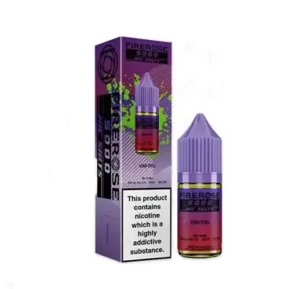 Vim-Tru Nic Salt E-Liquid by Elux Firerose 5000