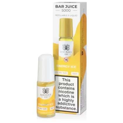 Bar Juice 5000 NRG Ice E Liquid 10ml - Nicotine Strength#20mg>10mg