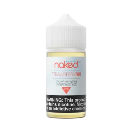 Naked 100 Menthol - Strawberry POM - 60ML E-Liquid - 6MG