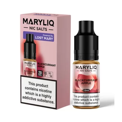 MaryLiq Blackcurrant Apple Nic Salts 10ml
