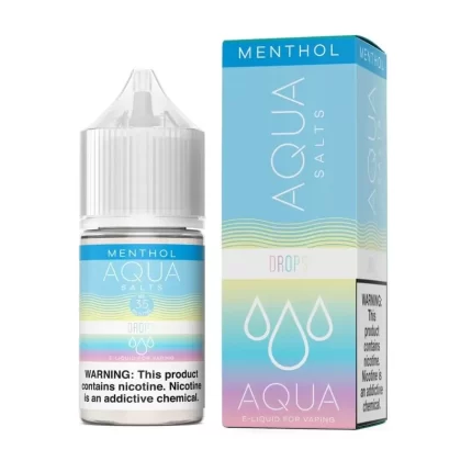 Aqua Menthol Salt Drops eJuice - Vape Product; Vape Product, Vape Product