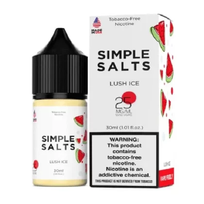 Sale $5.25 – Lush Ice by Simple Salts E-Liquid