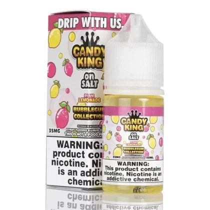 Pink Lemonade SALT (BUBBLEGUM SERIES) – Candy King – 30mL