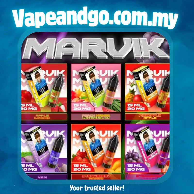 Marvik E-Liquid 15ml - Vapeandgo Com My