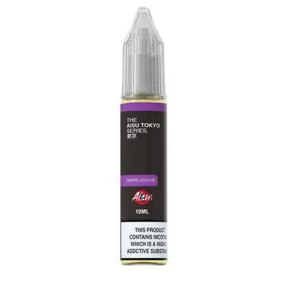 Aisu Tokyo Grapelicious Nic Salt E-Liquid - 10mg
