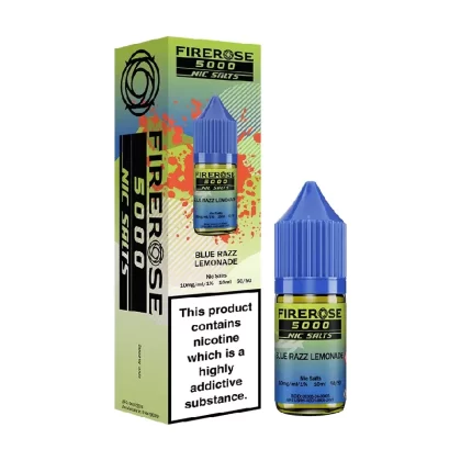 Blue Razz Lemonade Firerose Nic Salt E-Liquid by Elux