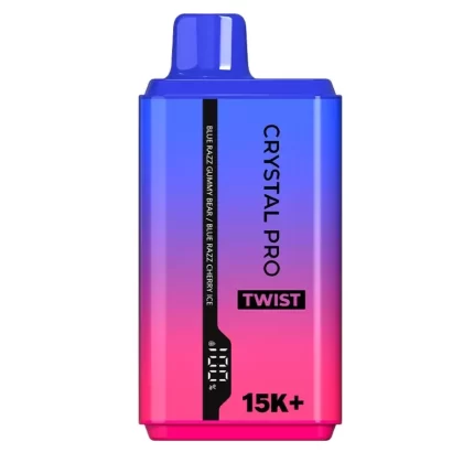 The Crystal Pro Twist 15k Disposable Vape – Box of 5 for £45.99