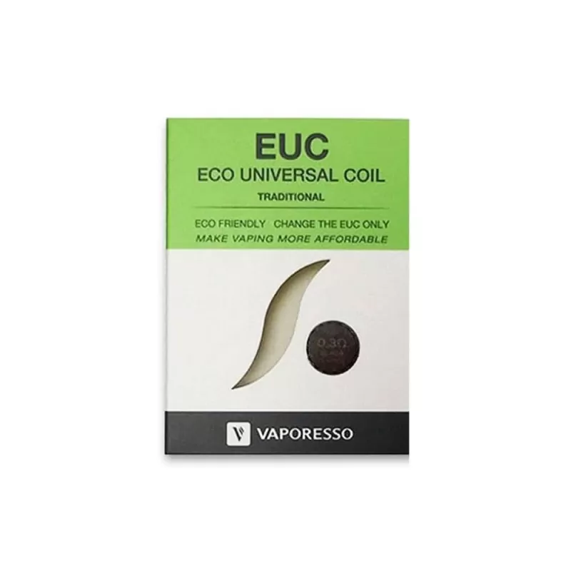 Euc Universal Replacement Coils by Vaporesso (5 Pack)