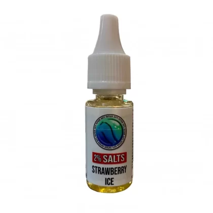 Vapour Days Salt Nicotine Strawberry Ice Juice 10mg Salts - Vapourdays Co