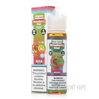 ICED Strawberry Kiwi – Pod Juice – 60mL
