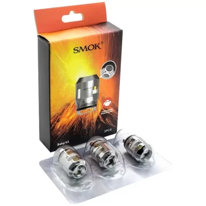 Smok TFV8 Baby V2 Coils – 3 Pack - Coil#A1 (0.17ohm> 110-130W)>S1 (0.15ohm> 60-70W)