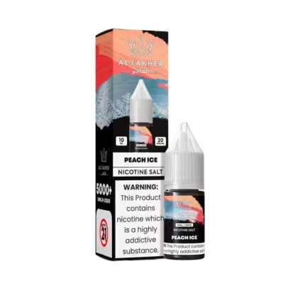 Al Fakher Peach Ice Nic Salt Vape Juice - 20mg