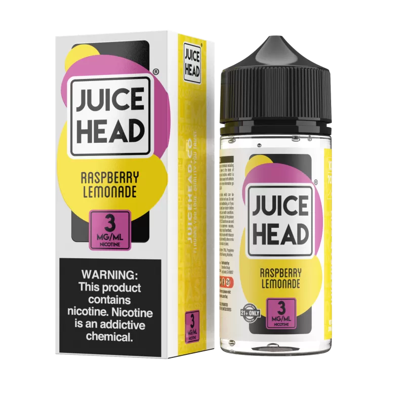 Juice Head - Raspberry Lemonade - 100ML E-Liquid