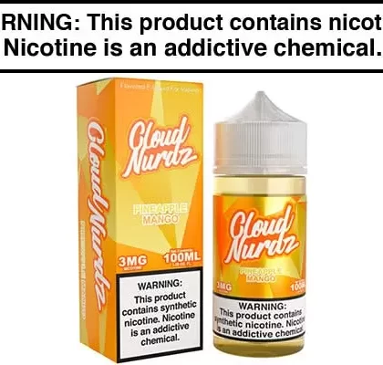 PINEAPPLE MANGO BY CLOUD NURDZ 100ML - Vapejuice