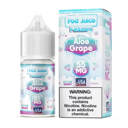 Pod Juice FREEZE - Aloe Grape - 30ML E-Liquid - 35MG
