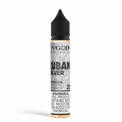 VGOD Cubano Silver Salt Nic Tobacco E-Liquid 30mL - Vape Product, Vape Product