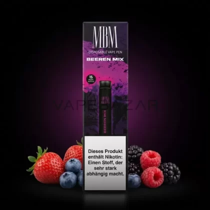 MBM Einweg Vape – Beeren Mix - Vapebazar