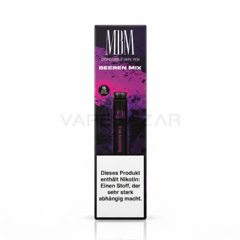MBM Einweg Vape – Beeren Mix - Vapebazar - Image 2
