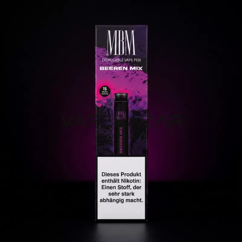 MBM Einweg Vape – Beeren Mix - Vapebazar - Image 3