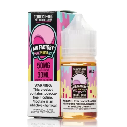 ICE Pink Punch SALTS – Air Factory Synthetic – 30mL