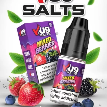 Vu9 Pod Salts 10ml 10mg Pack of 3