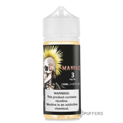 Time Bomb – Maniac 120mL - Nicotine Strength#0mg>3mg>6mg