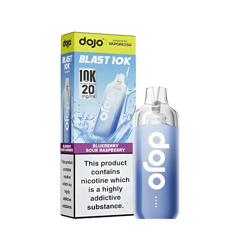 Vaporesso Dojo Blast 10K Pod Vape Kit - Black Grape, Blue Razz Lemonade - Image 3